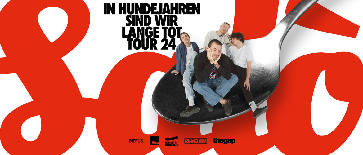 Tickets SALÒ, »In Hundejahren sind wir lange tot« Tour 2024 in Nürnberg